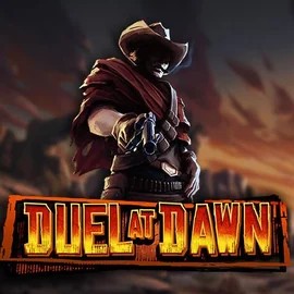 Slots logo of Duel At Dawn from Hacksaw Gaming at Lizaro Casino