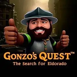 Gonzo's Quest logo by NetEnt Lizaro Casino