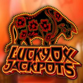 Lucky Ox Jackpots logo – Jackpots by Rival at Lizaro Casino